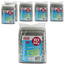 HIKARI 日光生活 加厚洗碗海綿 超值包 去垢除油 新素材, 10個, 6包