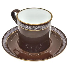 佐和陶瓷 皇冠貽釉高咖啡杯組 日本製造, 咖啡色, 1組