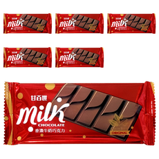 KAISER 甘百世 香濃牛奶巧克力, 30g, 6片 - 經典濃郁，隨時享受的美味