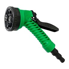 Panrico 百利世 6段式多用途噴水槍 洗車澆花 握感舒適 堅固耐用, 1個