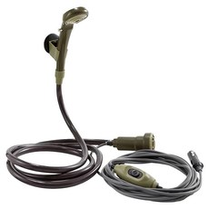 LOGOS 電動沖水器 18.5 x 8.5 x 24.5cm 軟管2m 800g, 黑色 + 綠色, 1個