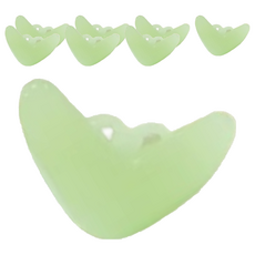 夜光防撞角 Set 4個, 蝴蝶型 PVC軟膠材質, 24小時防護, 3 x 4cm, 蝴蝶款, 8個