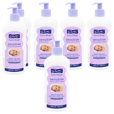 Dr.Fischer 費雪博士 敏感寶貝專用型乳液, 質地好吸收 清爽不黏膩 圓弧鋸齒狀瓶身, 500ml, 6瓶