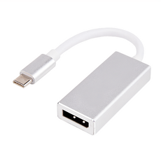 Neon 台灣霓虹 4K x 2K Type-C 轉 DP 母頭轉接器 鋁合金外殼, 1個, E4KCMDF1