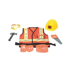 Melissa&Doug 瑪莉莎 角色服裝, 工程服, 1組