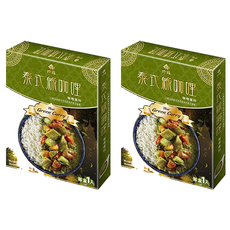 珍苑 泰式綠咖哩 青辣椒 香茅 蝦膏 多種香料調製, 200g, 2盒