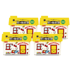 KOKUBO 小久保工業所 日本蔬菜室除臭炭, 可愛樣式設計, 有效去除臭味, 中、大型冰箱冷藏室都適用, 150g, 4個