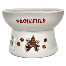 Necoichi 貓壹 快樂食光高腳食碗，陶瓷產品，日本設計, 繽紛菓子, 1個