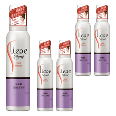 Liese 莉婕 絲逸歡 超強造型慕, 150g, 5瓶