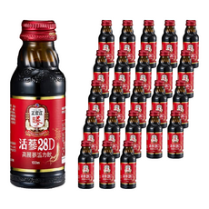 正官庄 活蔘28D 高麗蔘活力飲禮盒, 8瓶, 100ml, 3組