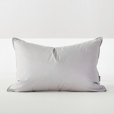 La Pomme 歐波萊棉質羽絨枕 淺灰色 1入 50 x 70 cm, 1個