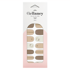 Bellancy 美甲貼 16片, No.05 Beige Bling Mood, 1組