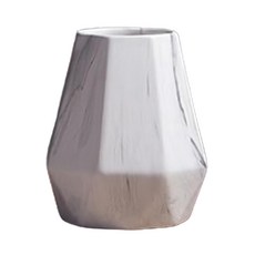 鑽石型/北歐高雅風 陶瓷花瓶, 大理石