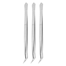 SUNCRAFT 川嶋 鑷子 NO.2 155M 不鏽鋼 日本製造, 3支
