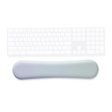 NAUGHTY GHOST 頑皮鬼 馬卡龍系列 人體工學鍵盤護腕墊, 蝶豆花茶, 1個