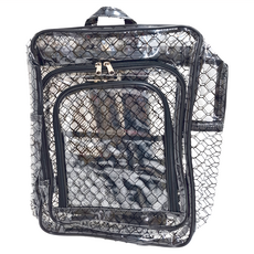 無塵抗靜電加厚後背包, SE-301BK, PVC、PP材質, 黑色, 1個, 42*30*10cm