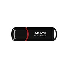 ADATA 威剛 隨身碟 UV150 黑色, 256GB, 1個