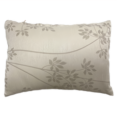 J&N 秋雨緹花腰枕 2件套 100%聚酯纖維 外套可拆洗, 卡其色