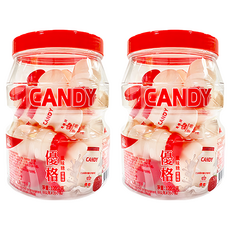 日日旺 CANDY 優格風味糖 草莓味, 120g, 2罐