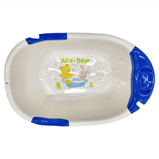 統資 寶寶沐浴盆 TR211, 適用於0~4歲嬰兒, 最大承重18公斤, 台灣製造, 粉藍色