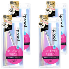 I Proof 抗暈絲滑眼線液 0.1mm極細筆尖 濃密, 深黑, 4支