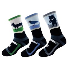 woawoa 熊愛outdoor 極致速乾羊毛登山襪 XL 號 3入組 台灣製造, 1入, 黑色