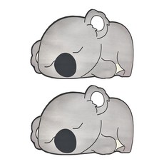 矽藻土 Set 2片 柔軟吸水地墊 臥室/廚房/玄關/浴室適用, 無尾熊