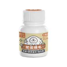 nu4PET 陪心寵糧 機能Plus貓三寶 鱉蛋爆毛粉 高蛋白 低脂 低膽固醇 新鮮鱉蛋 益生菌 膠原蛋白 犬貓通用, 皮膚/毛髮, 100g, 1罐