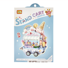 LoZ 雪糕販賣車積木 300個, LOZ8854, 1盒