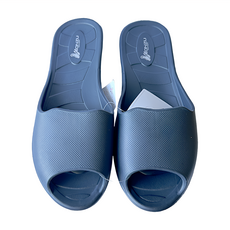 MONZU 滿足 日式小金魚口拖 EVA醋酸乙烯材質, 藍色, XL(290mm)