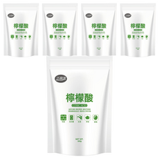 巧易潔 檸檬酸 500g 重量包 可自然分解 不汙染環境, 5包