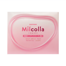 SunTORY 三得利 Milcolla 蜜露珂娜 高濃度膠原蛋白 添加賽洛美 分子小好吸收 針對熟齡肌設計 熱銷累計數百萬盒 回購率高, 30包, 6.5g, 1盒
