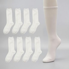 新芽掃 女性基本款長筒襪 8雙組 22公分