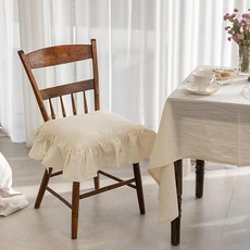 DECOVIEW 餐椅坐墊套, 淺米色