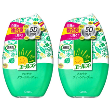 ST 雞仔牌 部屋消臭力 抗尿味體臭 清爽綠草香, 400ml, 2個