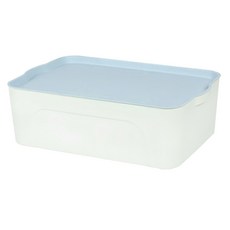 品屋 雅致收納箱, 藍色, 1個