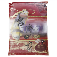 浩漢食品 台灣之寶 小麻糬 傳香美味 (紅豆、花生、芋頭口味), 300g, 1袋