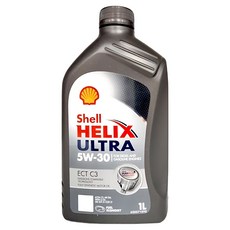 Shell 殼牌 HELIX ULTRA ECT C3 汽柴油車機油 1L 全合成機油, 5w30, 1瓶