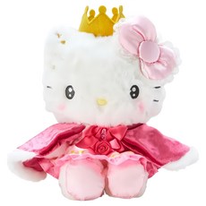 SANRIO 三麗鷗 絨毛娃娃, 23cm, Hellokitty 皇冠, 1個