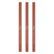 BBIA 魅雅 極細防水抗暈持久眼影眼線膠筆 多功能，顏色生動鮮明，初學者也能輕鬆描繪, 07 Rose Burn, 3支