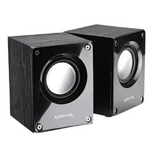 RONEVER 木質雙聲道喇叭, MAP153, 黑色