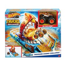 Hot WHeeLs 風火輪 大腳車 Challenge競技場系列遊戲組, 多色-款式隨機, 1盒