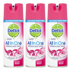 Dettol 滴露 全效噴霧劑, 殺滅99.9%細菌, 400ml, 3瓶