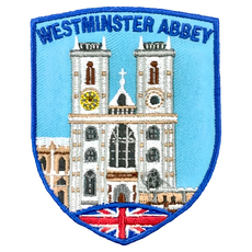 A-ONE 匯旺 地標造型刺繡 - 7.5 x 6 公分 台灣製, NO.390 英國 西敏寺, 1個