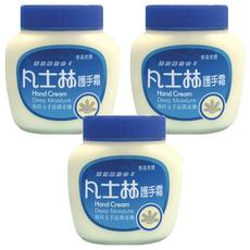 奈森克林凡士林護手霜，添加維他命E，呵護乾澀粗糙手部肌膚, 8oz, 3罐