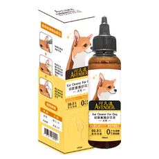 AVENDER 阿凡達 抑菌養護舒耳液 犬用, 99.9%長效抑菌, 添加蘿仕威ROSIW獨家抑菌配方, 100ml, 1瓶