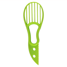 SHIMOMURA KOGYO Full Veg Smile 鱷梨切割器 FVS-633,輕鬆切鱷梨，安全材質, 1支