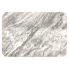 好物良品 大理石紋理吸水珪藻土地墊, 天然環保 安全防滑 圓角收邊 百搭花色, 60 x 39 x 0.9cm, 低調岩灰