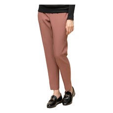 CARET 女士休閒褲 玫瑰色 66，彈力西裝長褲