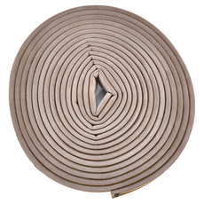 門窗密封隔音條, 寬0.9cm 厚度0.6cm 長度10米 EPDM發泡橡膠 黑色/棕色, 1組